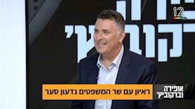גדעון סער, צילום: קשת 12